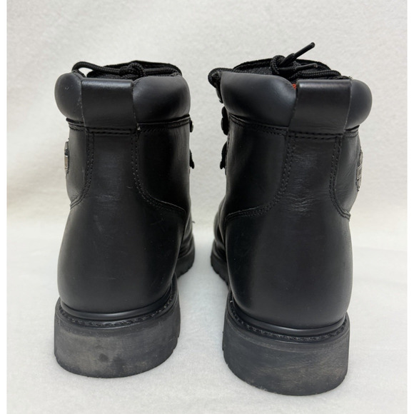 Harley Davidson Dipstick Men\'s Black Leather Motorcycle Riding Boots Size 10.5 main image 6